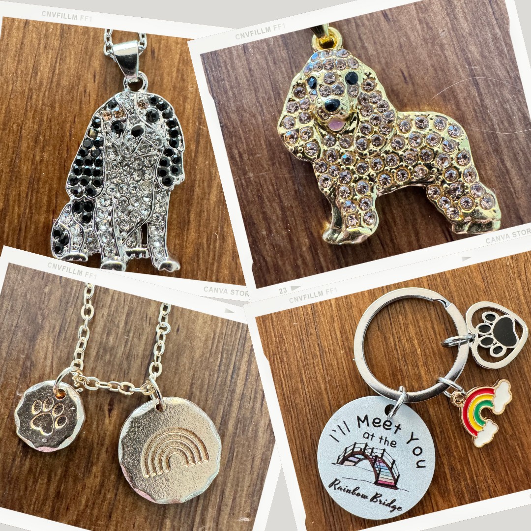 Pendants to help the dogs of Camp Cocker Rescue!