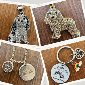 Pendants to help the dogs of Camp Cocker Rescue!